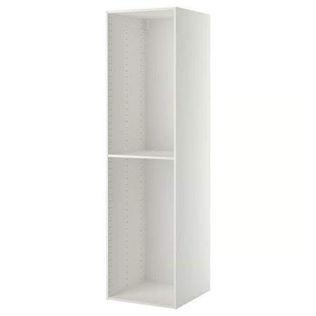 METOD Шкаф высокий - белый 60x60x220 см