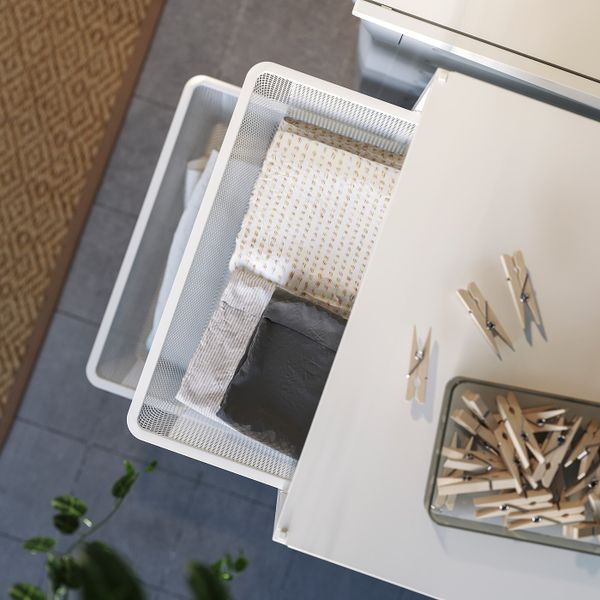 Верхняя полка для рамы, белый 50x51 см IKEA JONAXEL ЙОНАКСЕЛЬ 004.313.25 - схема-чертеж с размерами