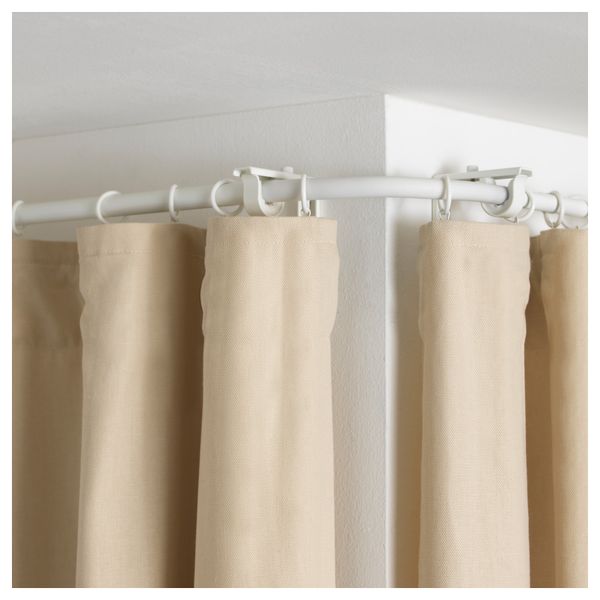 Угловое соединение гардинного карниза РЭККА, белый - фото 5