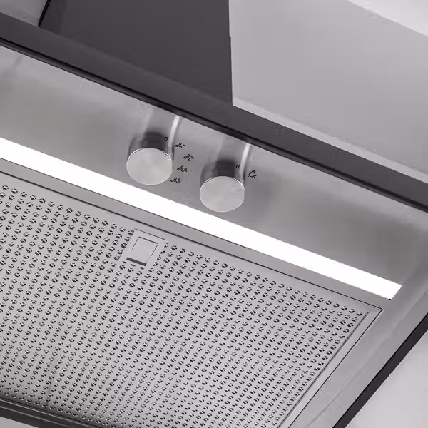 MATÄLSKARE Вытяжка кухонная стен креп (колпак) - чёрный 60 см - фото 4