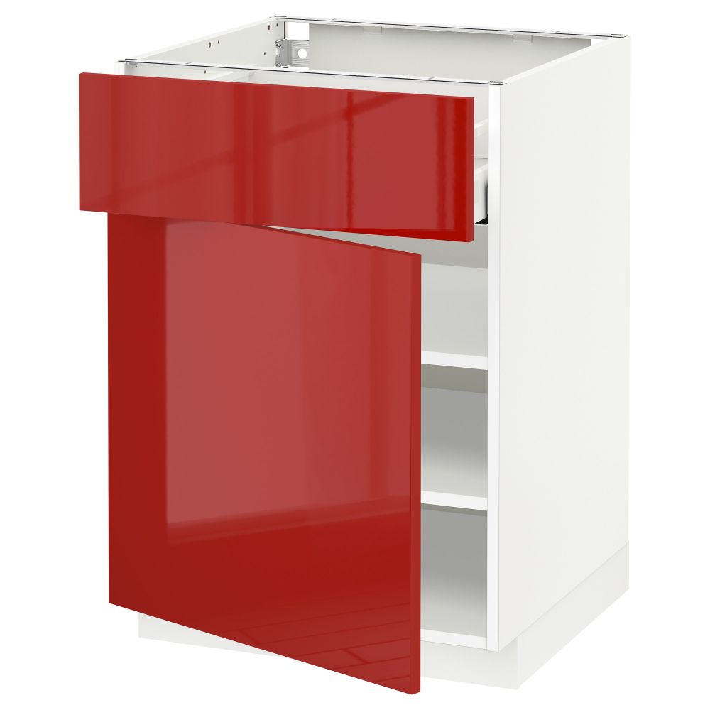 IKEA, вид спереди - схема-чертеж с размерами