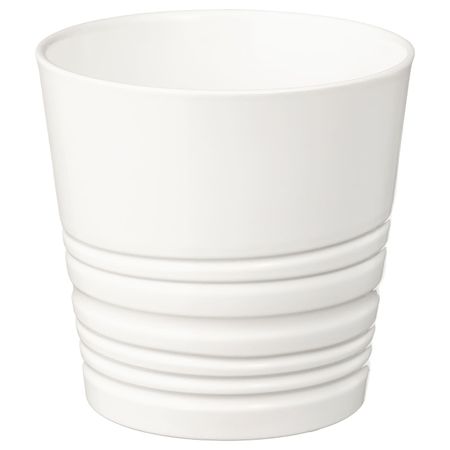 Кашпо, белый 9 см IKEA MUSKOT МУСКОТ 203.781.95