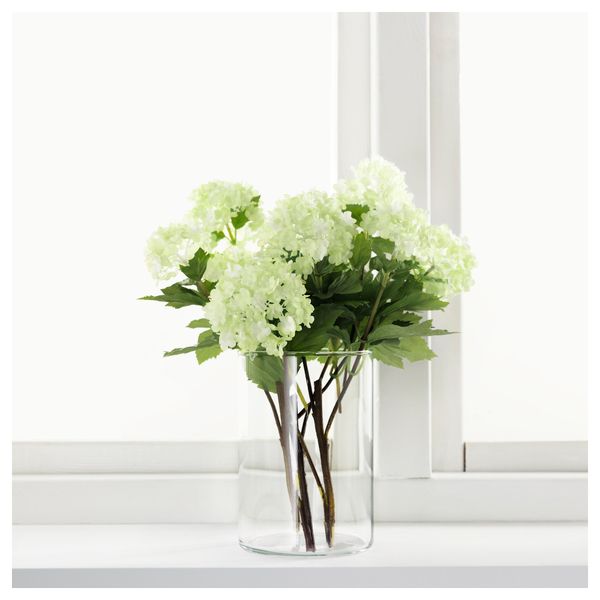 Цветок искусственный СМИККА, снежок, зеленый (60 см) - фото 2