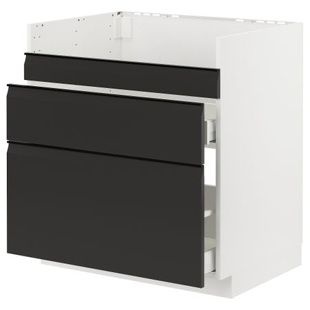 Напольный шкаф для мойки ХАВСЕН, 3 фасада, 2 ящика IKEA METOD МЕТОД, MAXIMERA МАКСИМЕРА 094.929.13