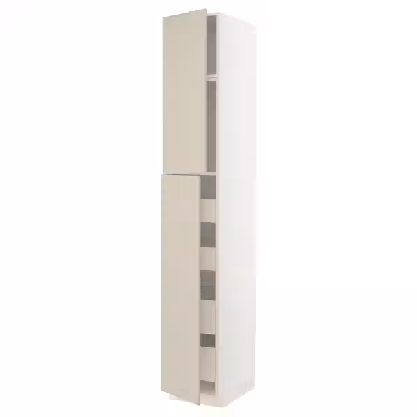 METOD / MAXIMERA Высокий шкаф/2дверцы/4ящика - фото 1