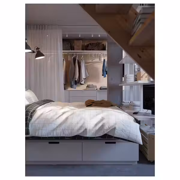 BÄVE Потолочная шина с 3 светодиодами - белый - схема-чертеж с размерами