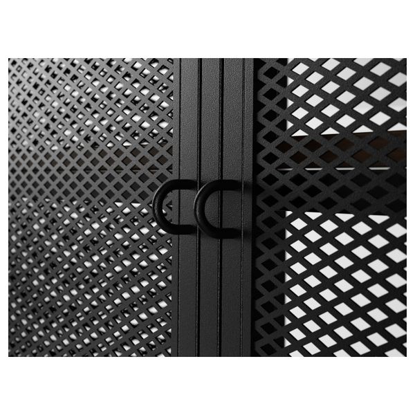 Шкаф для ТВ, комбинация, черный 250x36x95 см IKEA FJÄLLBO ФЬЕЛЛЬБО 691.913.37 - фото 3