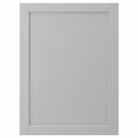 LERHYTTAN Дверь - светло-серый 60x80 см