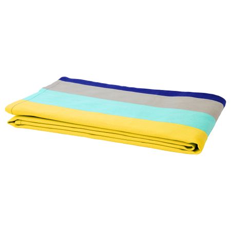 Скатерть СОММАР 2018, разноцветный, в полоску (145x145 см)