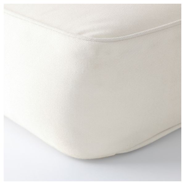 Подушка на сиденье для садовой мебели КУНГСЭ, белый (62x62 см) - схема-чертеж с размерами