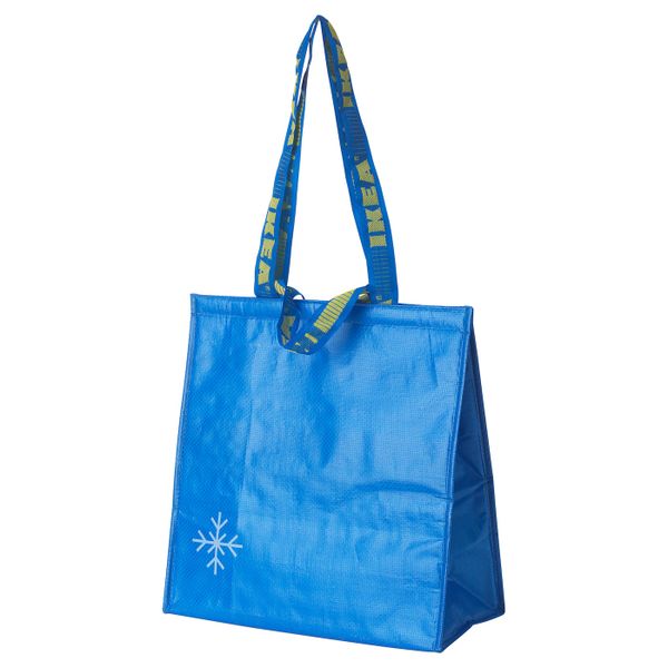 Сумка-холодильник, синий 38x40 см IKEA FRAKTA ФРАКТА 104.480.71 - фото 1