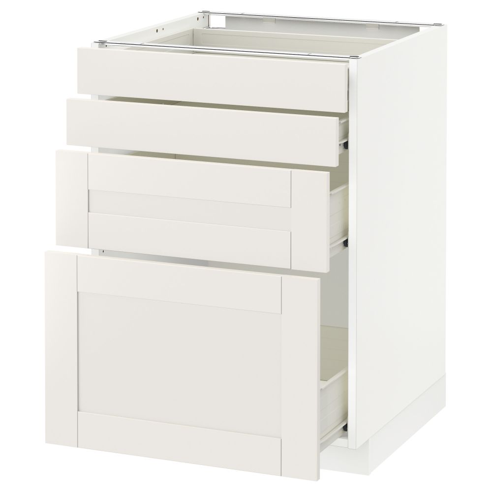 IKEA, вид спереди - схема-чертеж с размерами