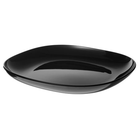 Блюдо, черный 30x30 см IKEA BACKIG БАККИГ 303.518.31
