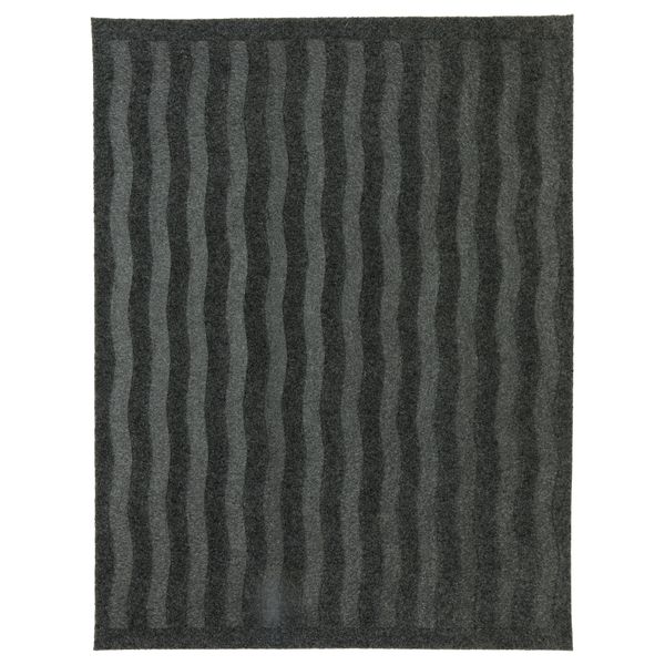 Придверный коврик ЛИНЭС, темно-серый (65x50 см) - фото 1