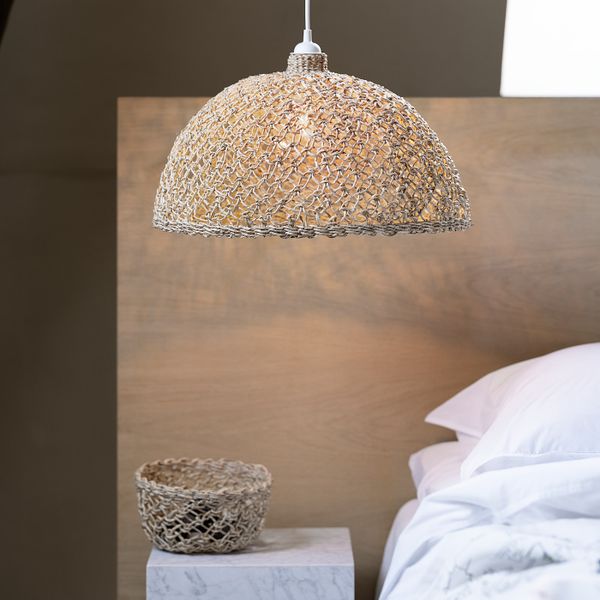 Абажур, волокно банана/ручная работа 44 см IKEA LOKALT ЛОКАЛЬТ 404.978.90 - фото 2