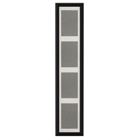 Рама для 4 картин МАРИЕТОРП, черный (70x13 см)