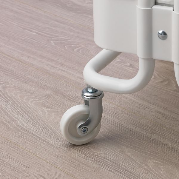 Тележка, белый 38x28x65 см IKEA RÅSHULT РОСХУЛЬТ 804.889.83 - фото 2