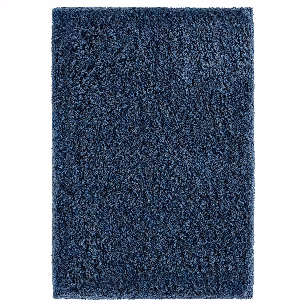 ALMTJÄRN Коврик для ванной - темно-синий 40x60 см - фото 1
