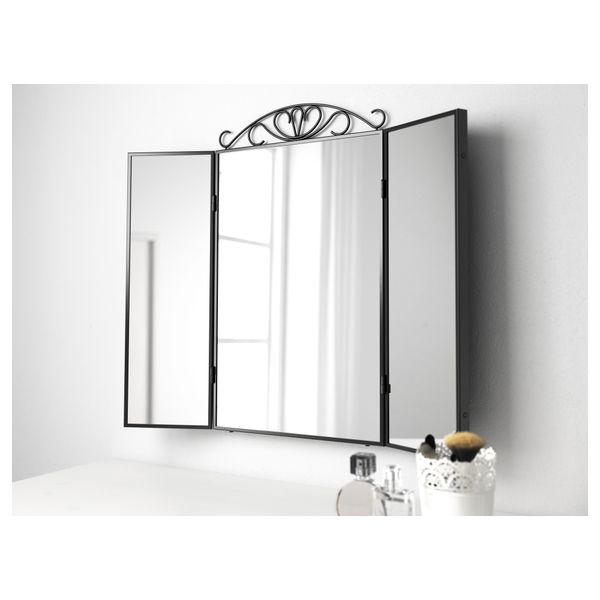 Зеркало настольное КАРМСУНД, черный (80x74 см) - фото 5