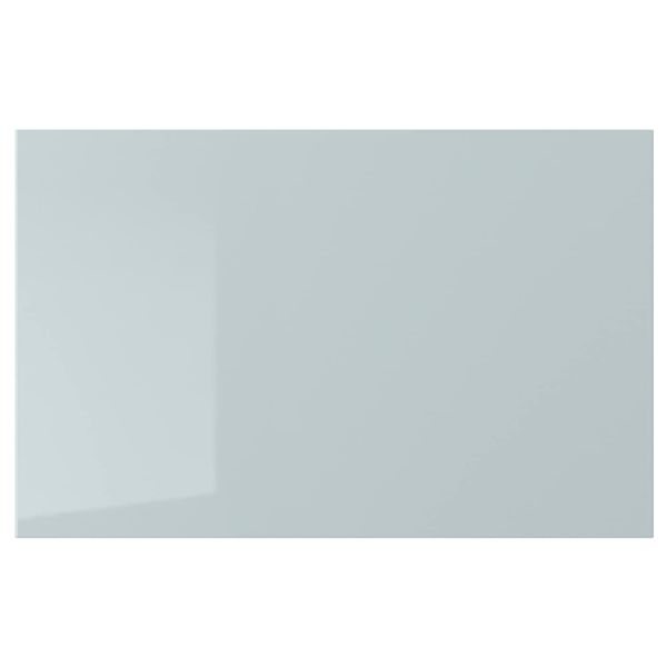 Дверь, фронтальная панель ящика, глянцевый серо-синий светлый 60x38 см IKEA SELSVIKEN СЕЛЬСВИКЕН 204.886.55 - фото 1