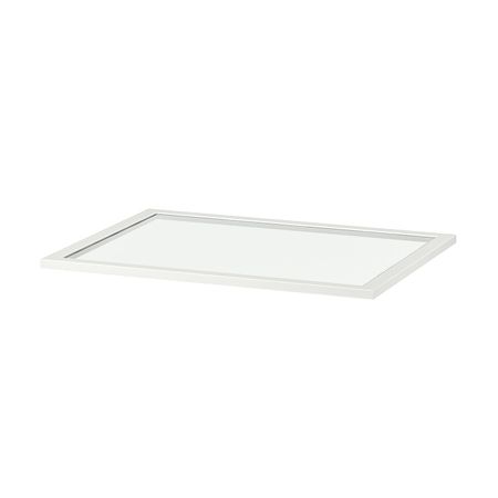 Полка стеклянная, белый 75x58 см IKEA KOMPLEMENT КОМПЛИМЕНТ 303.666.20
