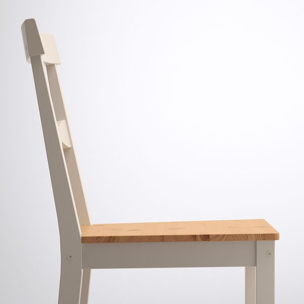 Стул, светлая морилка антик/серый IKEA GAMLEBY ГЭМЛЕБИ 303.608.78 - фото 6