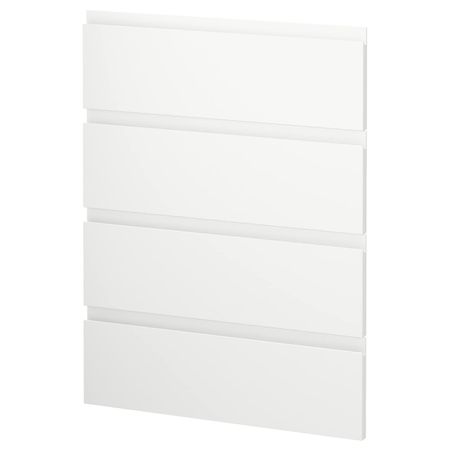 4 фасада для посудомоечной машины, Воксторп матовый белый 60 см IKEA METOD МЕТОД 093.912.83