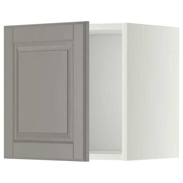 Шкаф навесной, белый/Будбин серый 40x40 см IKEA METOD МЕТОД 792.269.73 - схема-чертеж с размерами