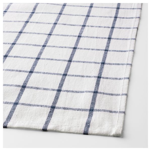 Полотенце кухонное ЭЛЛИ, белый, синий (50x65 см) - фото 3