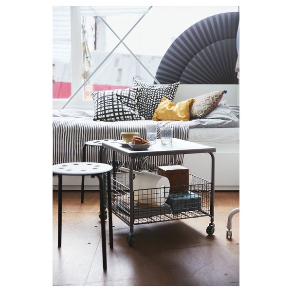 Журнальный стол 51x51 см IKEA ЛАЛЛЕРЁД 003.600.40 - фото 7