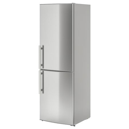 Холодильник, морозильник A+, система No Frost нержавеющая сталь 220/91 л IKEA KYLIG КИЛИГ 304.820.64