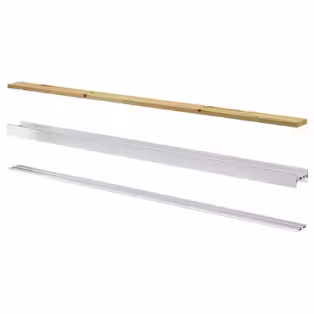 SKYTTA Направляющая для раздвижной двери - 3 паза цвет алюминия