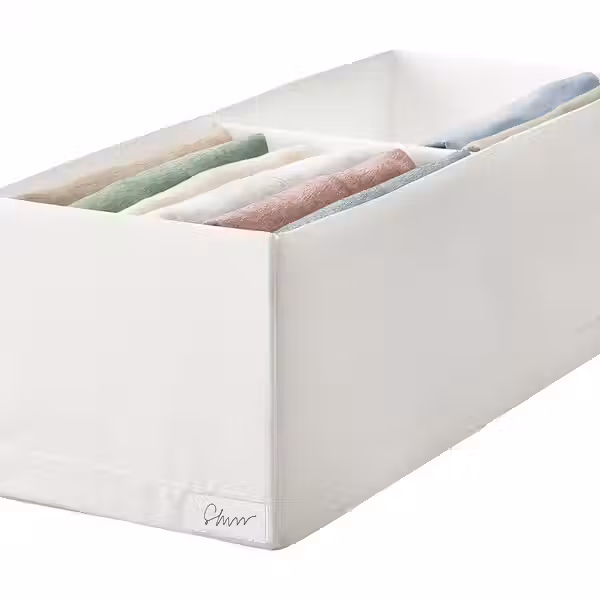 STUK Ящик с отделениями - белый 20x51x18 см - фото 2