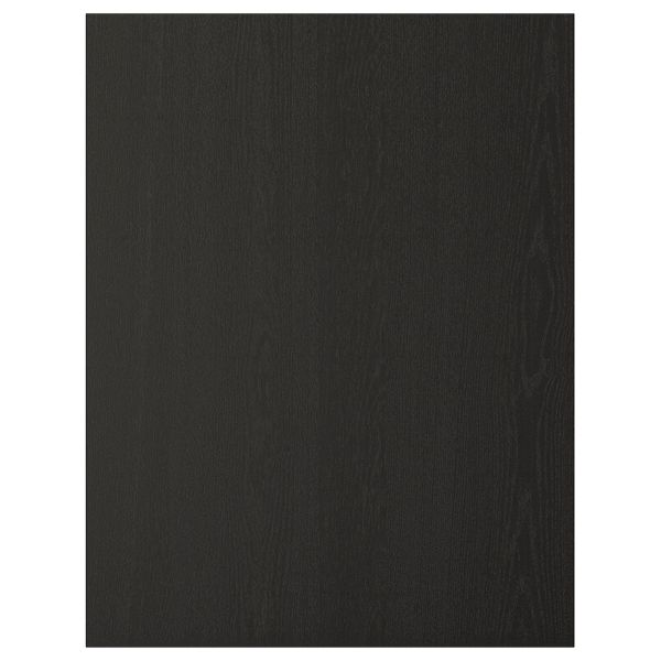 Накладная панель, черная морилка 62x80 см IKEA LERHYTTAN ЛЕРХЮТТАН 903.564.87 - фото 1
