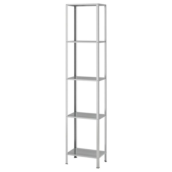 Стеллаж, для дома, улицы, 40x27x183 см IKEA HYLLIS ХИЛЛИС 204.885.04 - фото 2