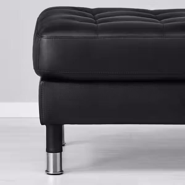 LANDSKRONA Табурет для ног - Grann/Bomstad черный/металл - фото 4