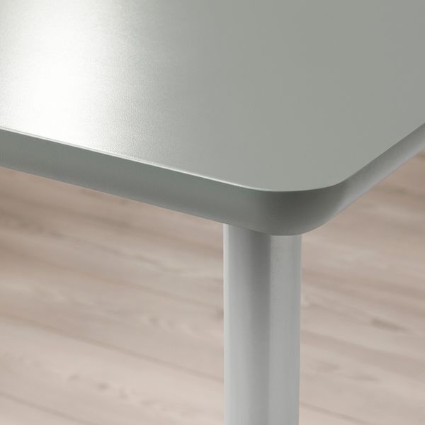 Стол, серо-зеленый/светло-серый 120x60 см IKEA ÅMLIDEN ОМЛИДЕН / TORSKLINT ТОРСКЛИНТ 692.297.93 - схема-чертеж с размерами
