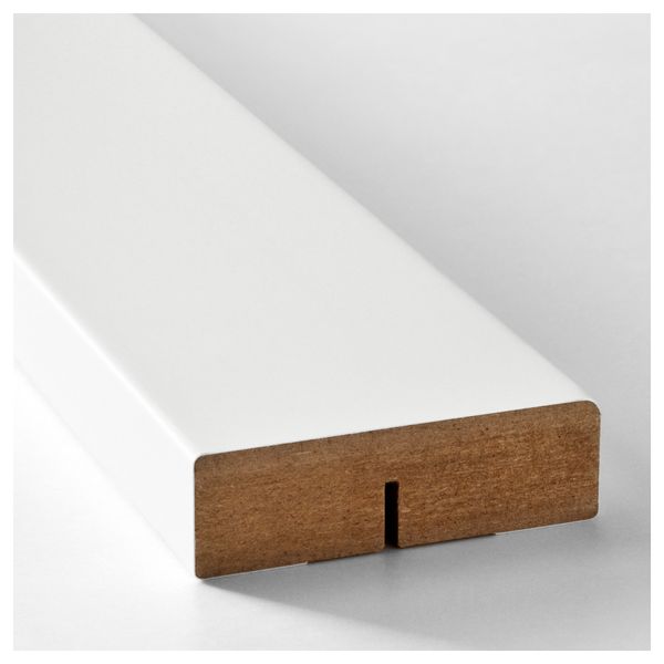 Карниз декоративный закругленный ВОКСТОРП, белый (221 см) - фото 2