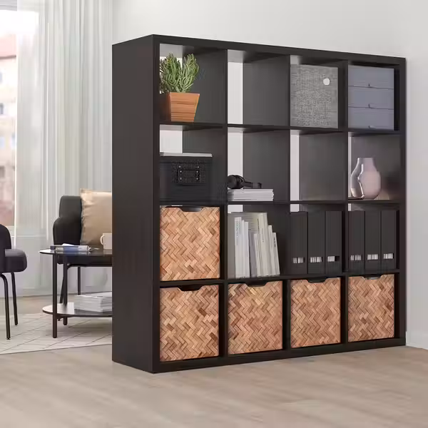 BULLIG Ящик - бамбук/коричневый 32x35x33 см - фото 4