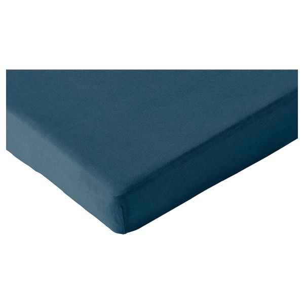 Натяжная простыня для раздвижной кровати,2шт, темная бирюза IKEA LEN ЛЕН 504.018.92 - фото 1