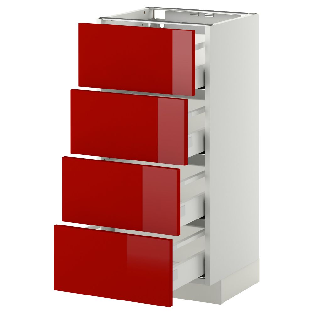 IKEA, вид спереди - схема-чертеж с размерами