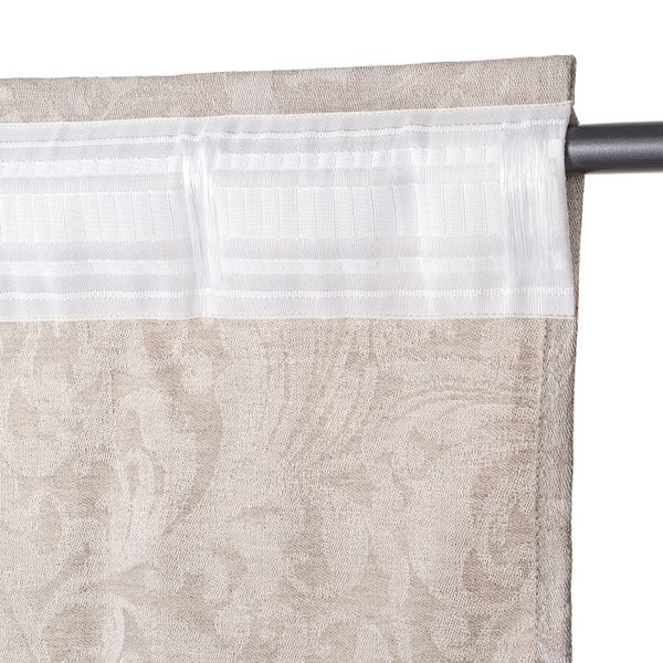 Гардины, 2 шт., с цветочным орнаментом/естественный 155x300 см IKEA ÅSABRITT ОСАБРИТТ 604.937.49 - фото 4