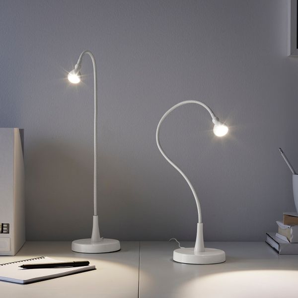 Рабочая лампа, светодиодная, белый, 60 см IKEA ЯНШО 903.605.97 - фото 3