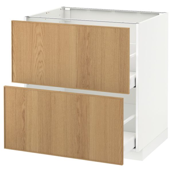 IKEA, вид спереди - схема-чертеж с размерами