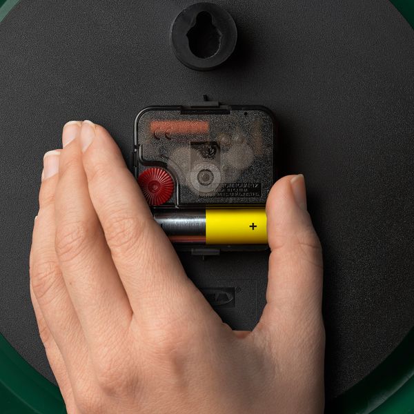 Настенные часы, зеленый 25 см IKEA NUFFRA НУФРА 704.764.62 - фото 4