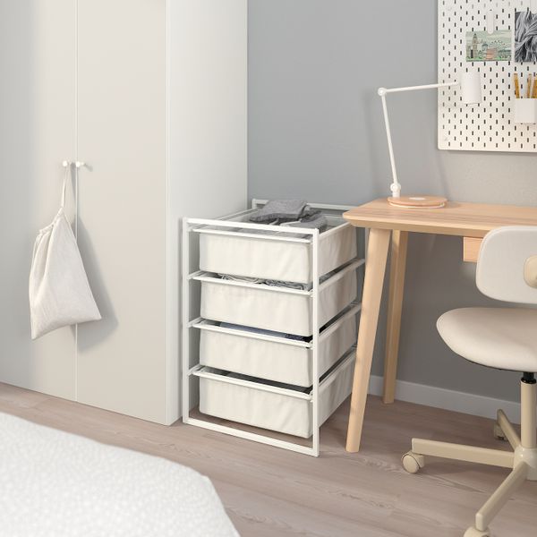 Каркас с текстильными корзинами 50x51x70 см IKEA JONAXEL ЙОНАКСЕЛЬ 392.974.20 - фото 3