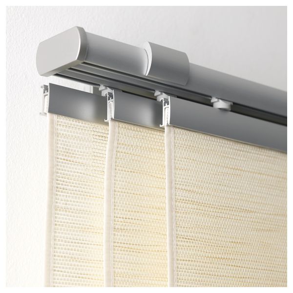 Верхняя и нижняя шина КВАРТАЛ, цвет алюминия (60 см) - фото 2