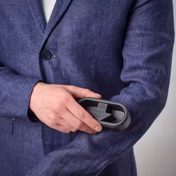 FRUKTPLOCKARE ФРУКТПЛОККАРЕ Щетка для удаления ворсинок - черный/светло-серый 12x6x4 см - фото 3