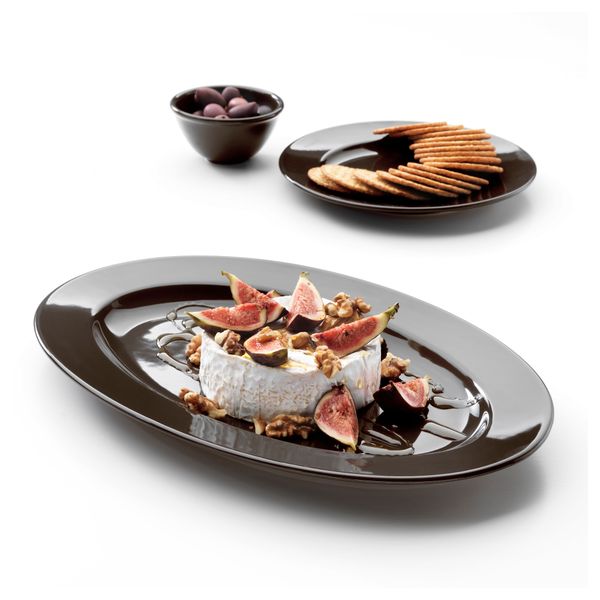 Блюдо ВАРДАГЕН, темно-серый (35x23 см) - фото 2