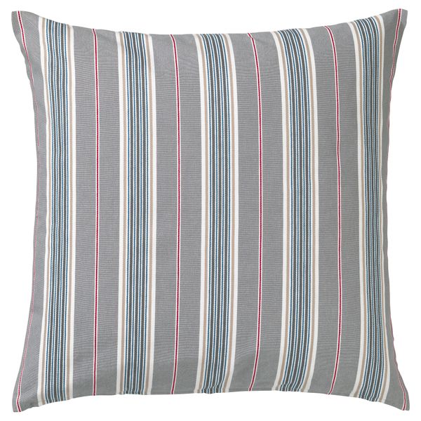 Чехол на подушку ДАГГВИДЕ, серый, разноцветный (50x50 см) - фото 1